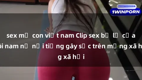 sex mẹ con việt nam Clip sex bị lộ của đôi nam nữ nổi tiếng gây sốc trên mạng xã hội